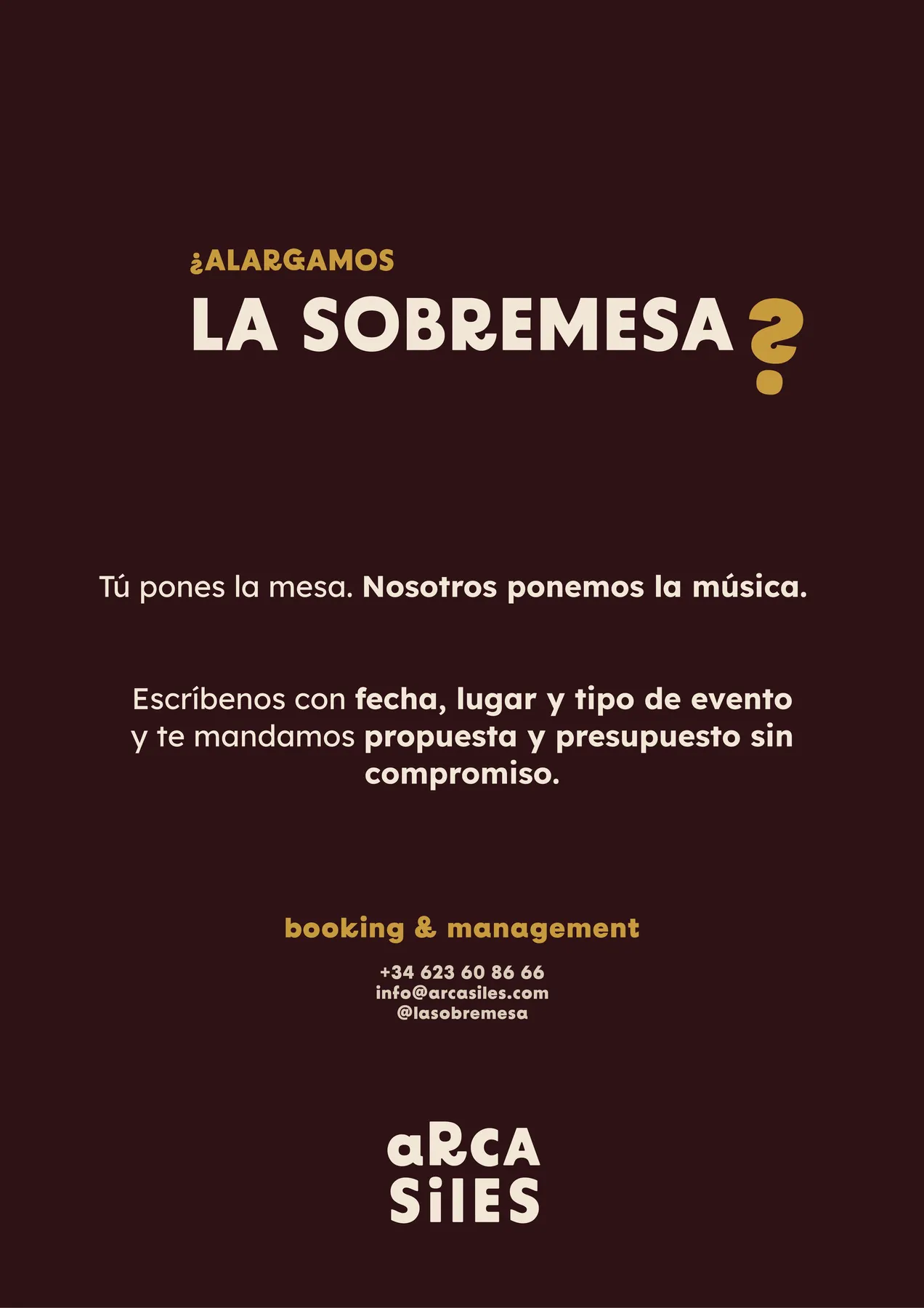 La Sobremesa · Cierre · página 4